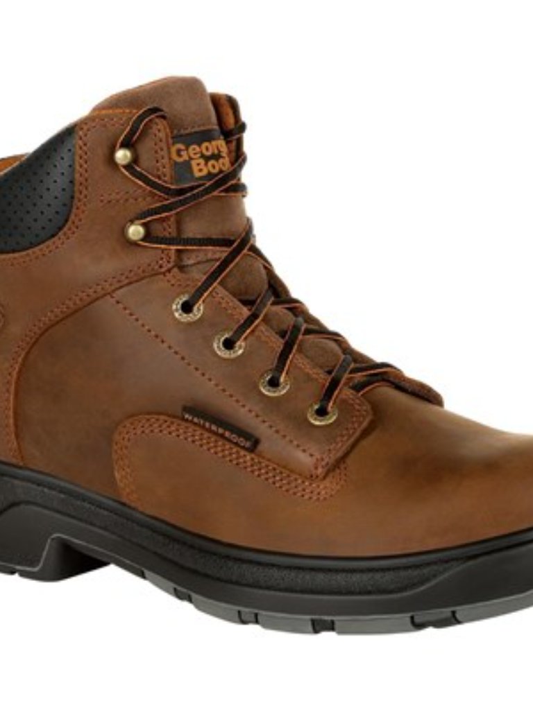 Georgia Boot Flxpoint Waterproof Work Boot, Size 11.5 Us Mens, Color Brown.